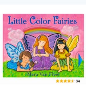 🌻4/$20 Little Color Fairies book By Mara Van Fleet